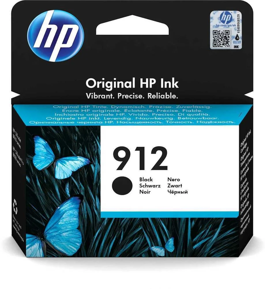 Hp Tinteiro Original 912 Preto