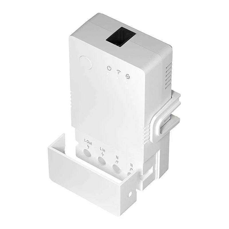 Módulo Inteligente de Temperatura e Humidade Wi-Fi 100~240vac 20a - Sonoff Thr320