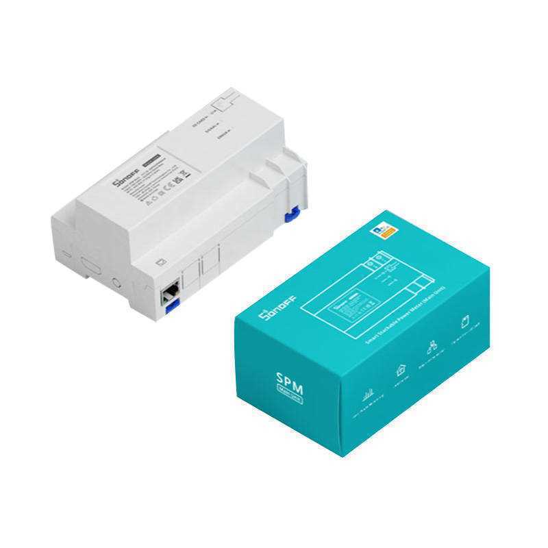 Relés Inteligentes Wi-Fi/Ethernet C/ Medição de Potência Unidade Principal - Sonoff Spm-Main