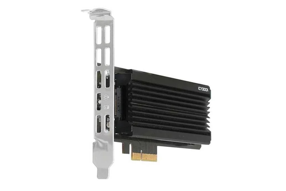 ICY DOCK MB987M2P-1B PLACA/ADAPTADOR DE INTERFACE.