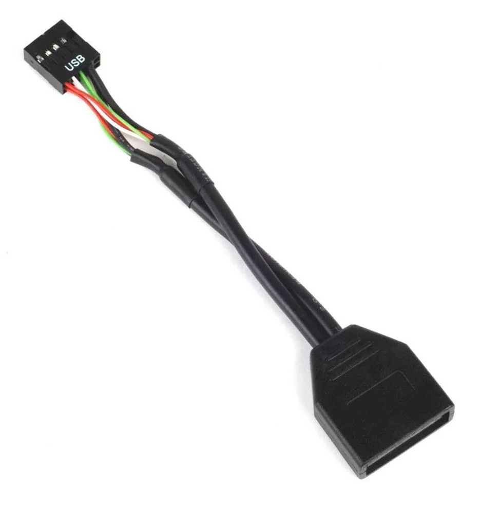 Silverstone G11303050-Rt Cabo Usb Preto