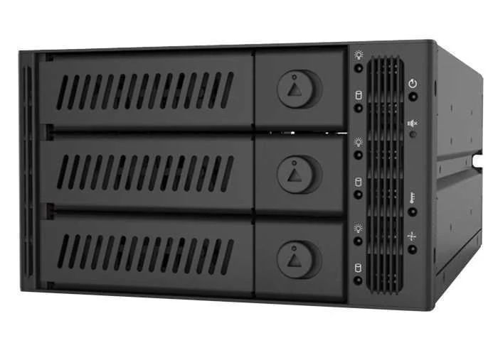 CHIEFTEC CMR-2131SAS PAINEL BAÍA DE DISCO PRETO