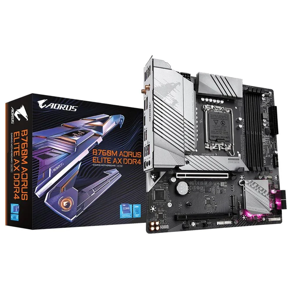 Gigabyte B760m Aorus Elite Ax        (B760,S1700,Matx,Ddr5)