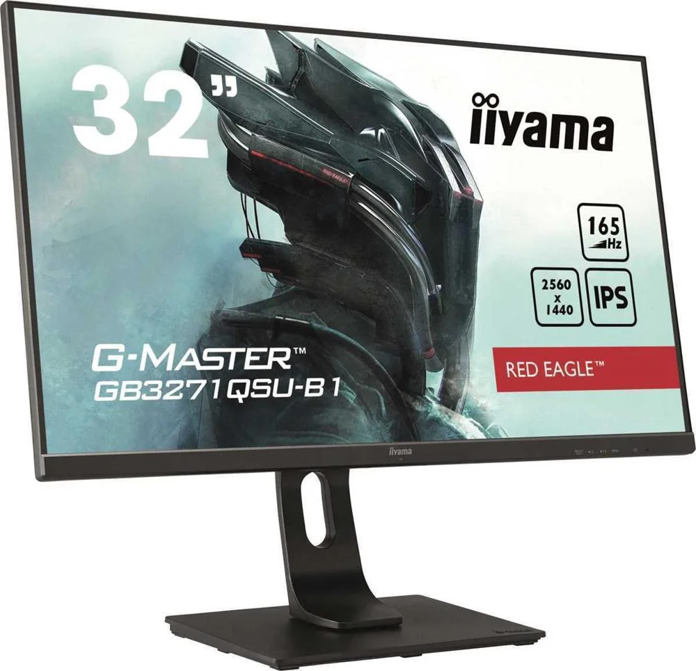 Monitor 31.5" G-Master Gb3271qsu-B1 Wide Quad Hd LED Preto - Iiyama