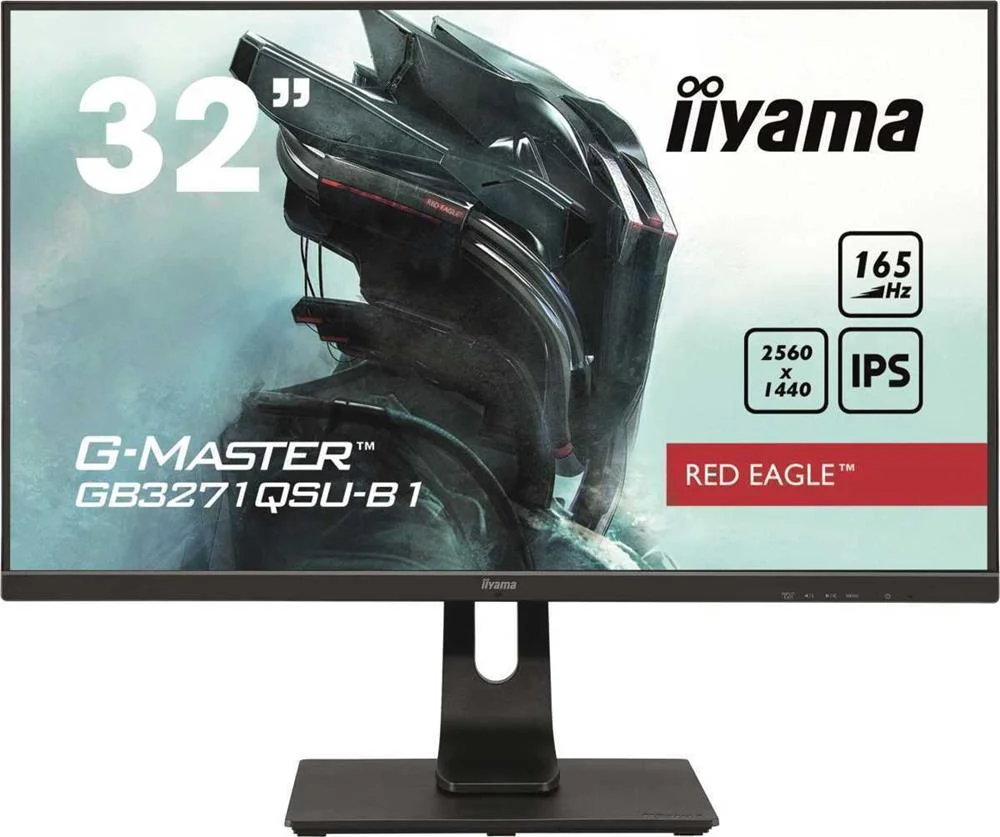 Monitor 31.5" G-Master Gb3271qsu-B1 Wide Quad Hd LED Preto - Iiyama
