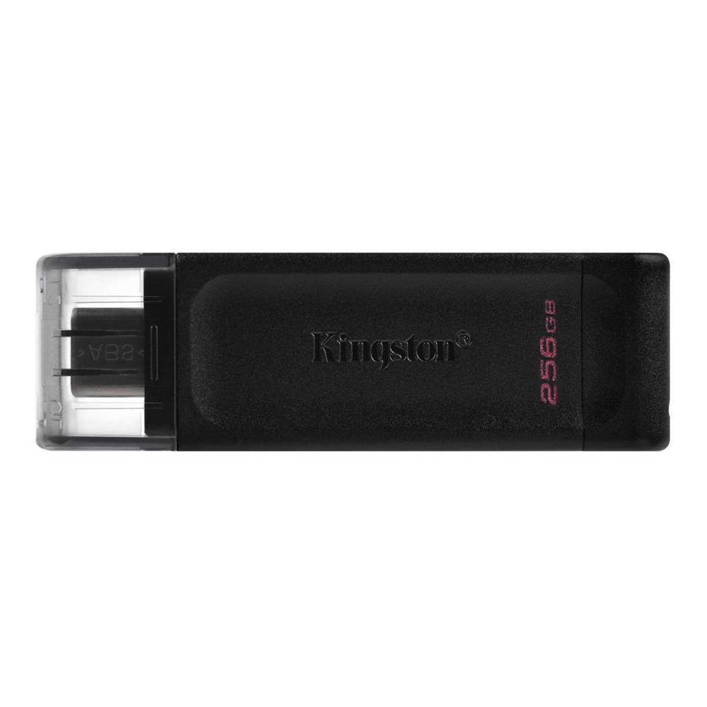 Pen Drive Datatraveler 70 256gb Usb-C 3.2 Gen 1 Preto - Kingston