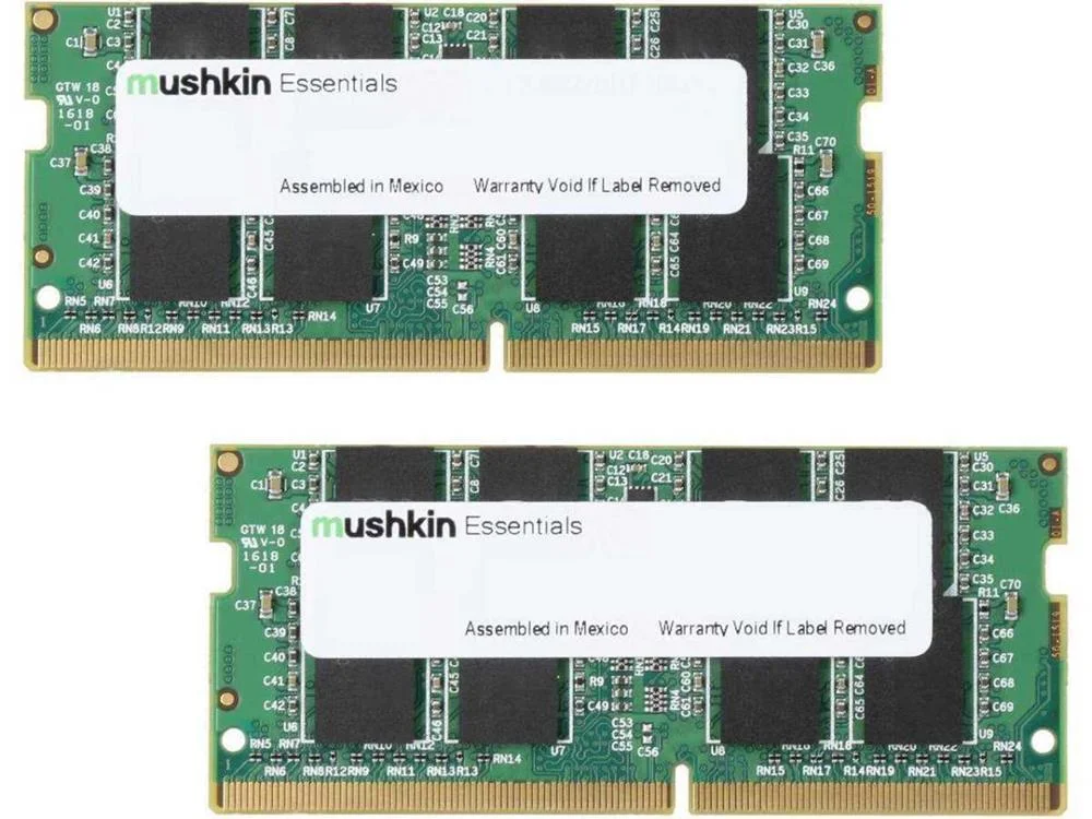 Mushkin Essentials - Ddr4 - Kit - 64 Gb: 2 X 32 Gb - So-Dimm 260-Pin - 2666 Mhz / Pc4-21300 - Unbuff