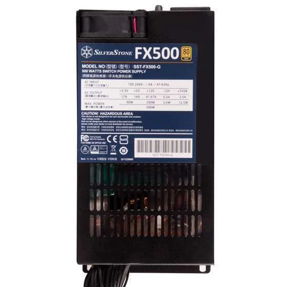 Silverstone Fx500 Fonte de Alimentação 500 W 20+4.
