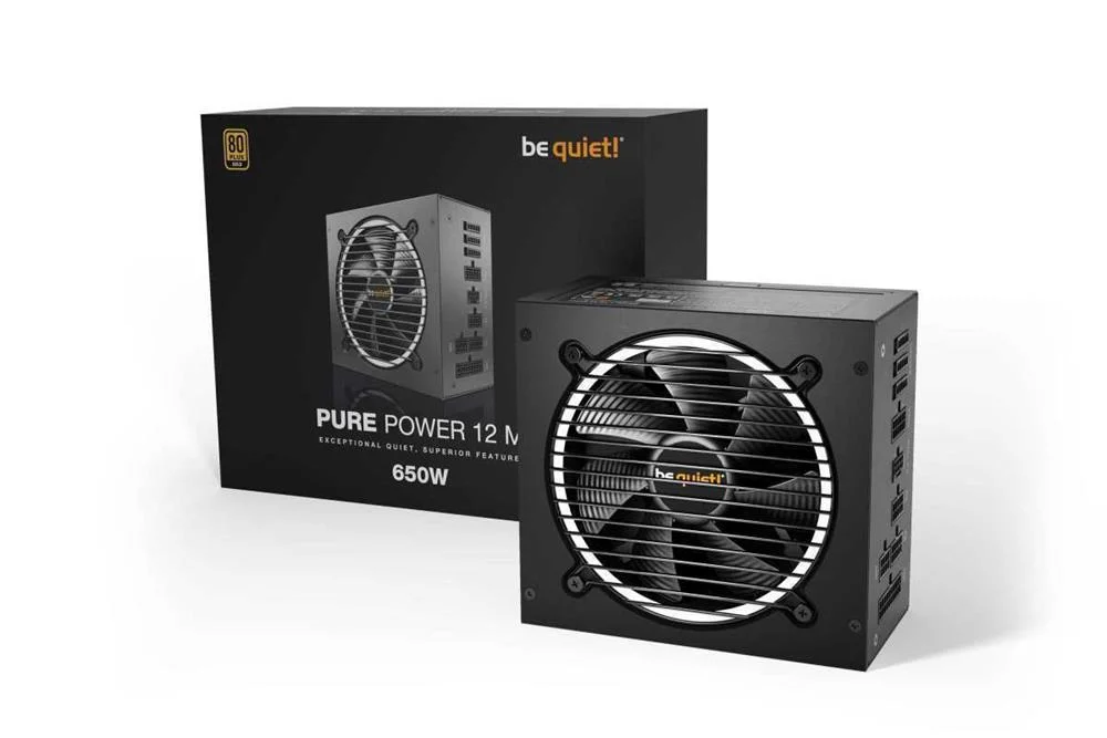 Be Quiet! Pure Power 12 M Fonte de Alimentação 65.