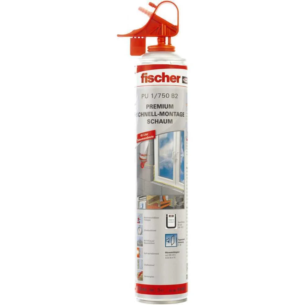 Fischer Pu 750 Premium Bege 750 Ml Poliuretano (P.