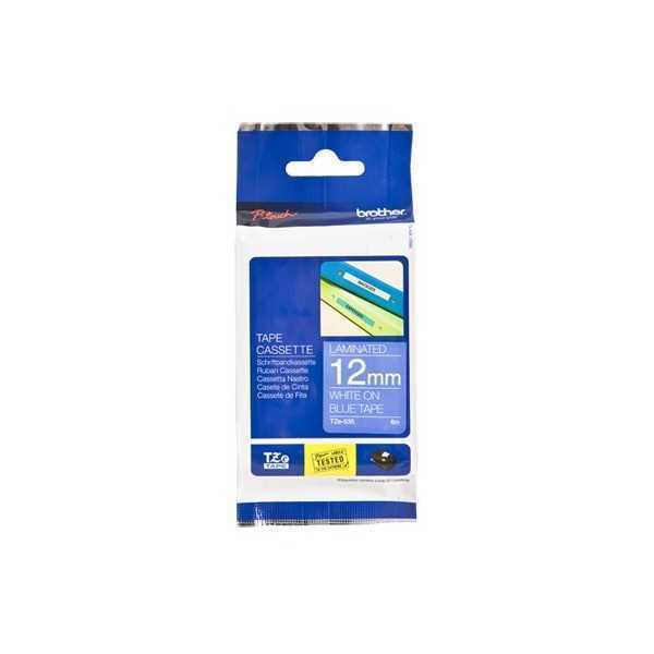 Brother P-Touch Tze535 Blue/White (8m X 12mm)