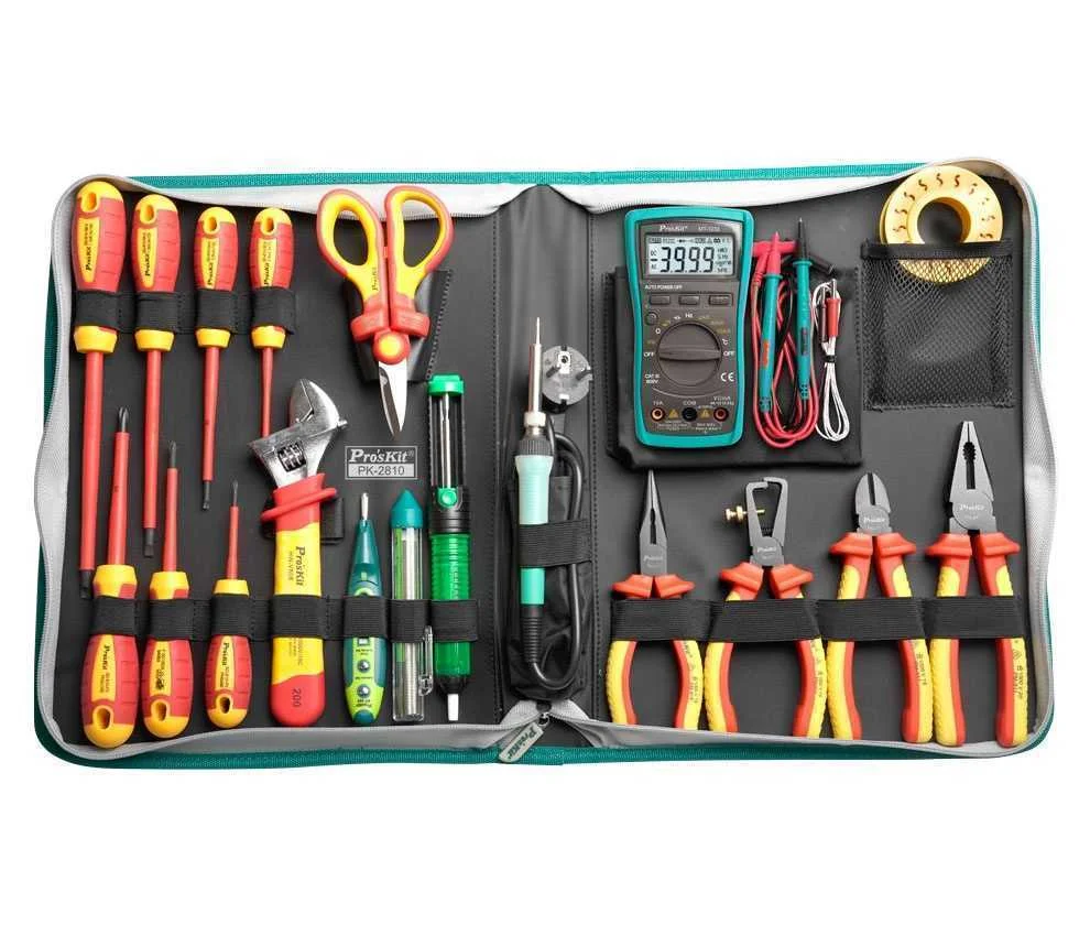 Estuche de Herramientas de Electricista 1000v