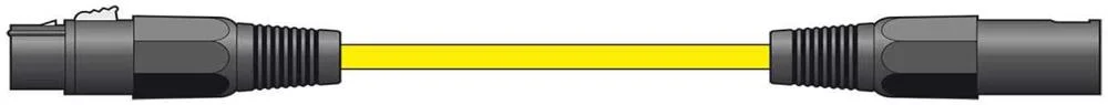 Classic Microphone Lead Xlr Female - Male 6.0m Yellow