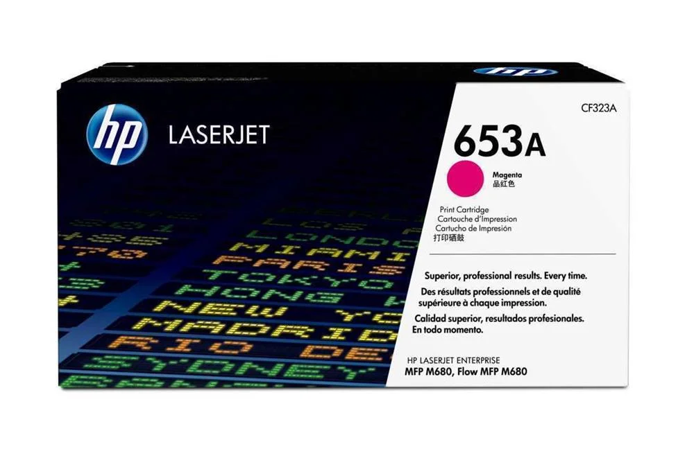 Hp Toner Laserjet Original 653a Magenta