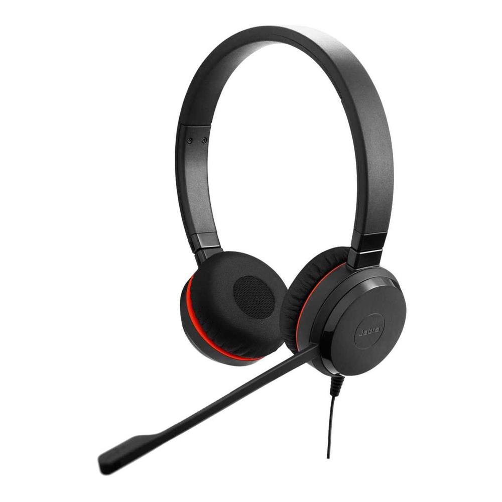 Jabra Headset Evolve 30 Ii Duo - Nur Headset Mit 3,5mm Klinke (14401-21)