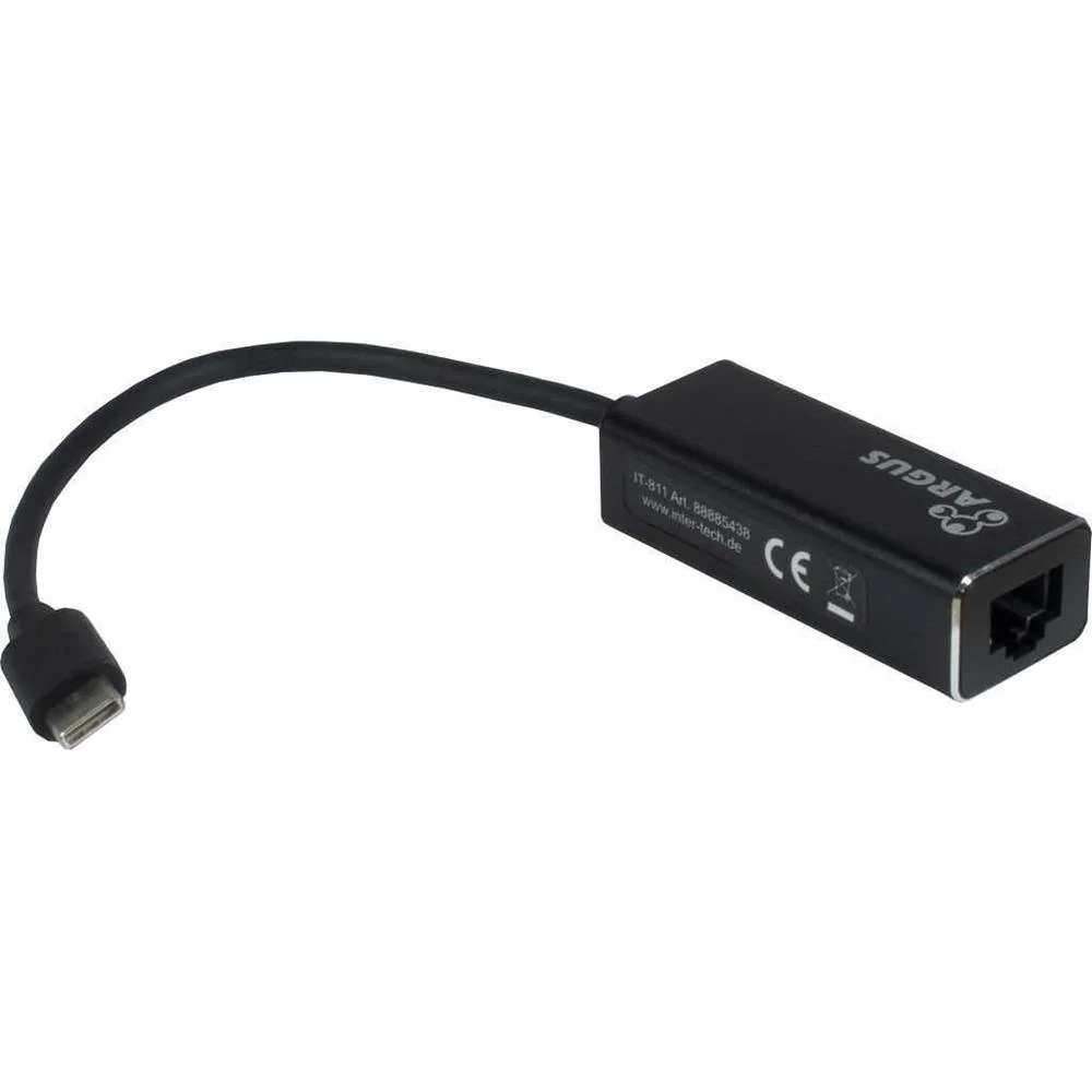 Inter-Tech Lan-Adapter Argus It-811   Usb-C Gigabit Ethernet