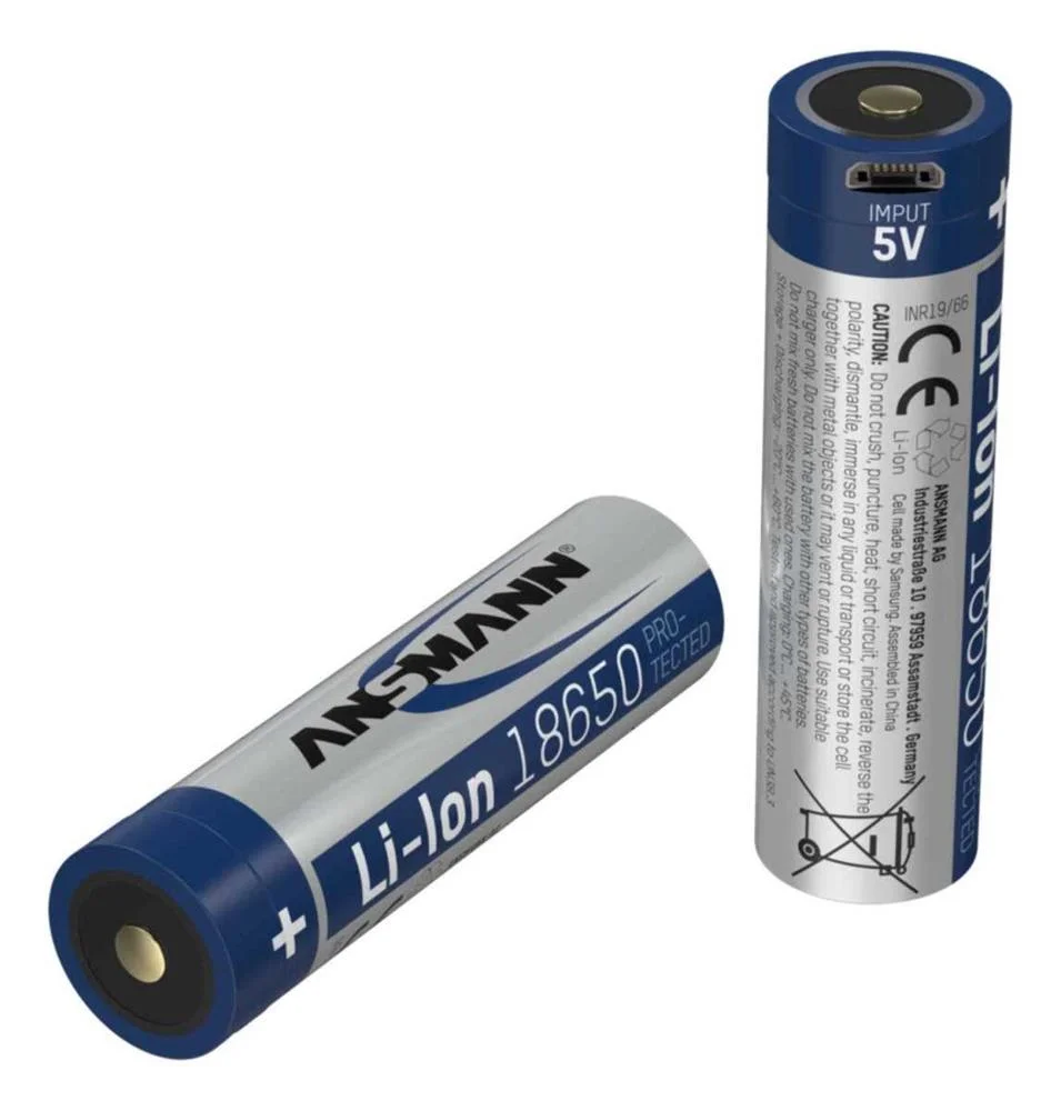 ANSMANN 1307-0003 PILHA BATERIA RECARREGÁVEL 1865.