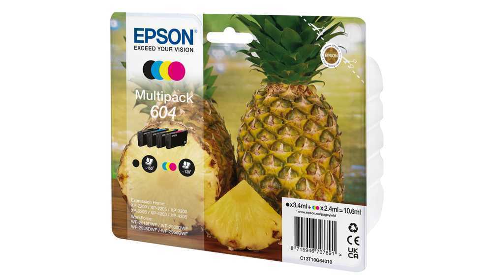 Epson 604 Tinteiro 4 Unidade(S) Compatível Rendim.
