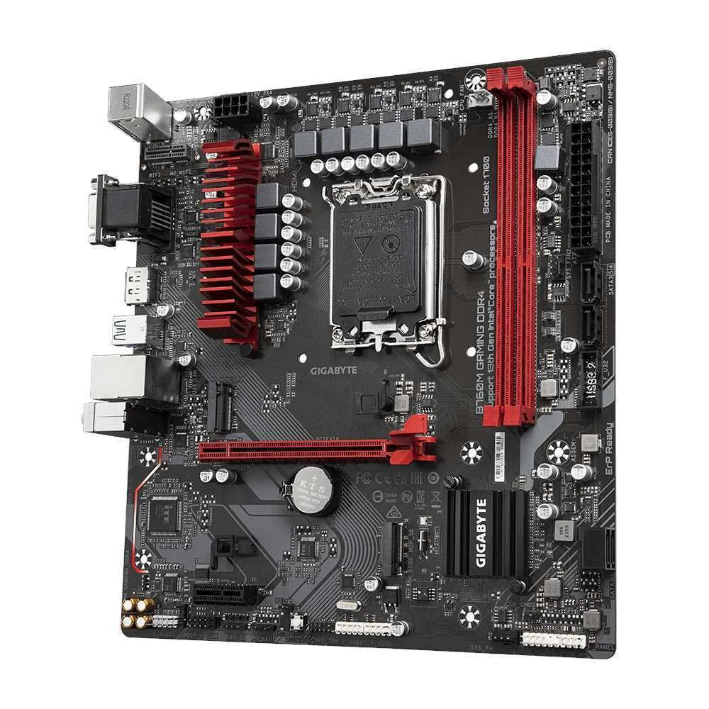Gigabyte B760m Gaming Ddr4 Motherboard Intel B760 Express Lga 1700 Micro Atx