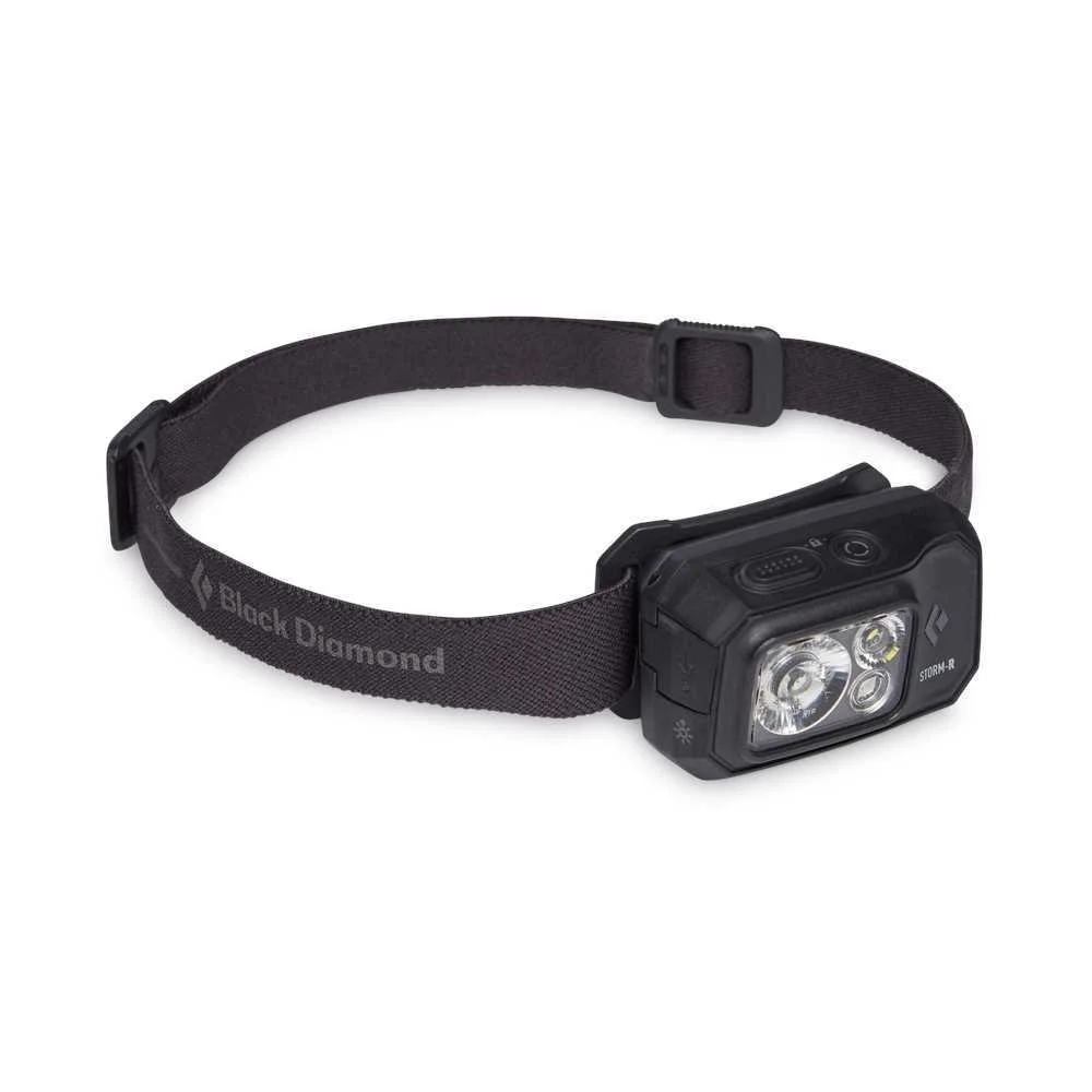 BLACK DIAMOND STORM 500-R PRETO LANTERNA DE CABEÇA