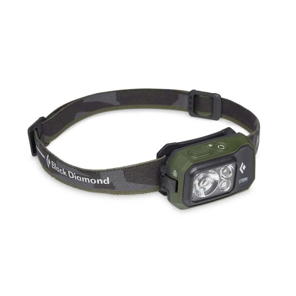 BLACK DIAMOND STORM 450 AZEITONA LANTERNA DE CABE.