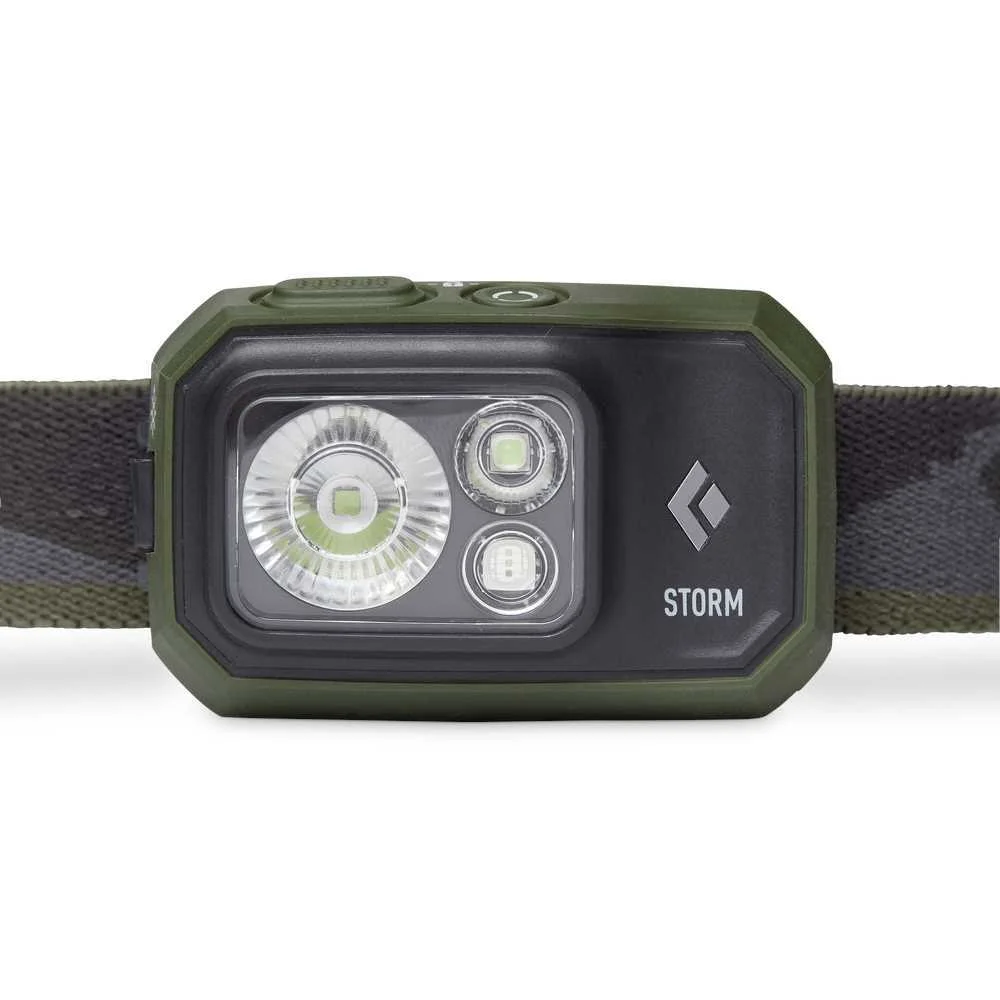 BLACK DIAMOND STORM 450 AZEITONA LANTERNA DE CABE.