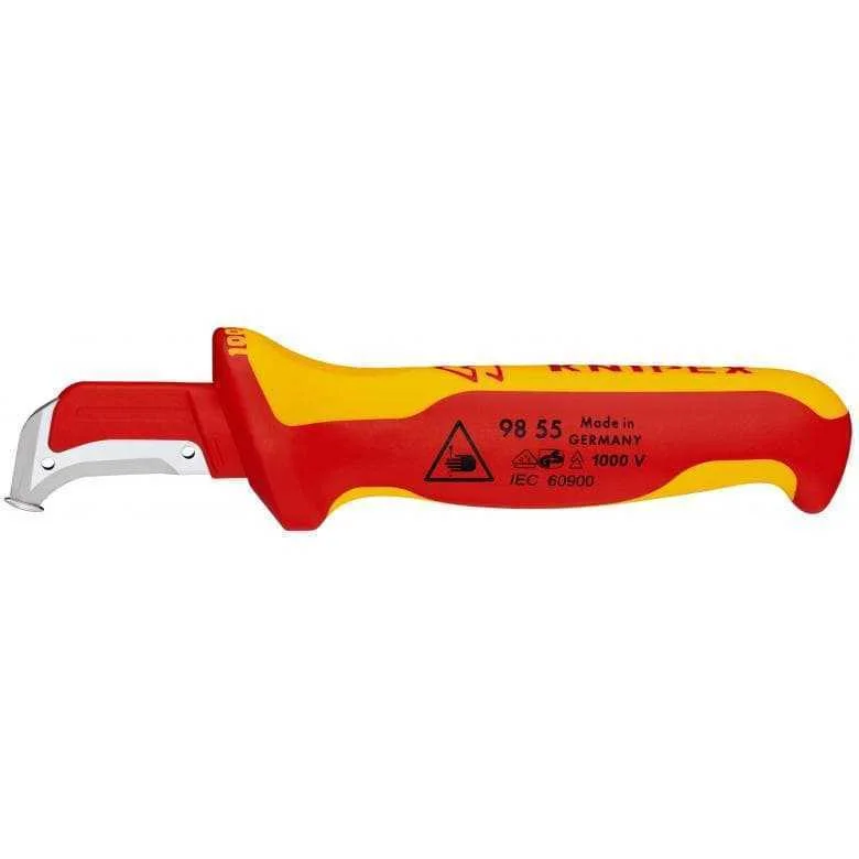 Knipex 98 55 Sb Faca de Uso Doméstico Vermelho, A.