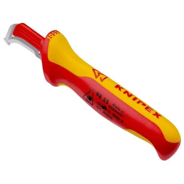 Knipex 98 55 Sb Faca de Uso Doméstico Vermelho, A.