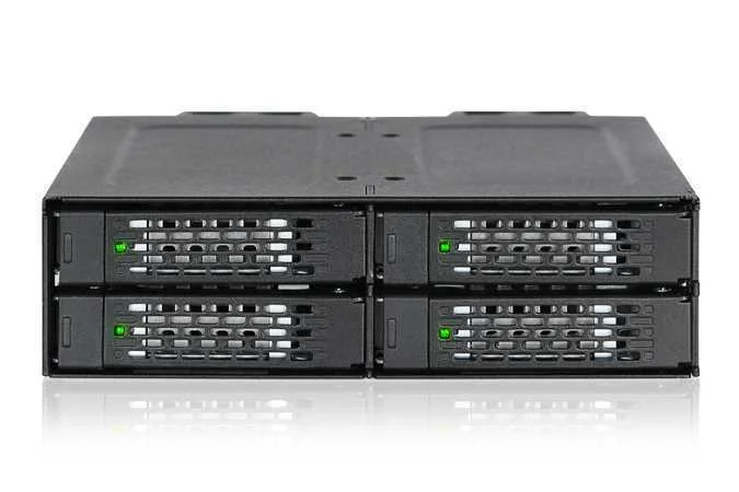 ICY DOCK MB699VP-B PAINEL BAÍA DE DISCO PRETO
