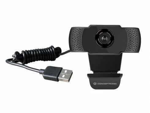 Conceptronic Webcam Amdis 1080p Full Hd Webcam+Microphone Sw