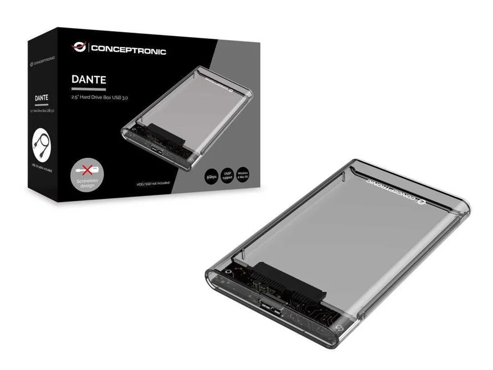 Conceptronic Dante03t Caixa para Discos Rígidos C.