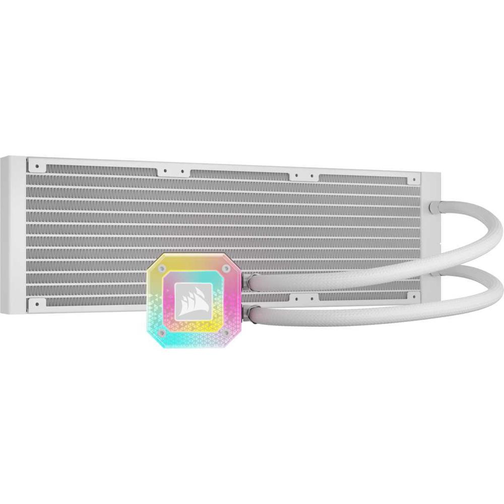 Water Cooler CPU Icue H150i Elite Capellix Xt RGB 360mm Branco - Corsair