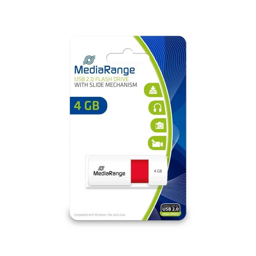 Mediarange Mr970 Unidade de Memória Usb 4 Gb Usb .
