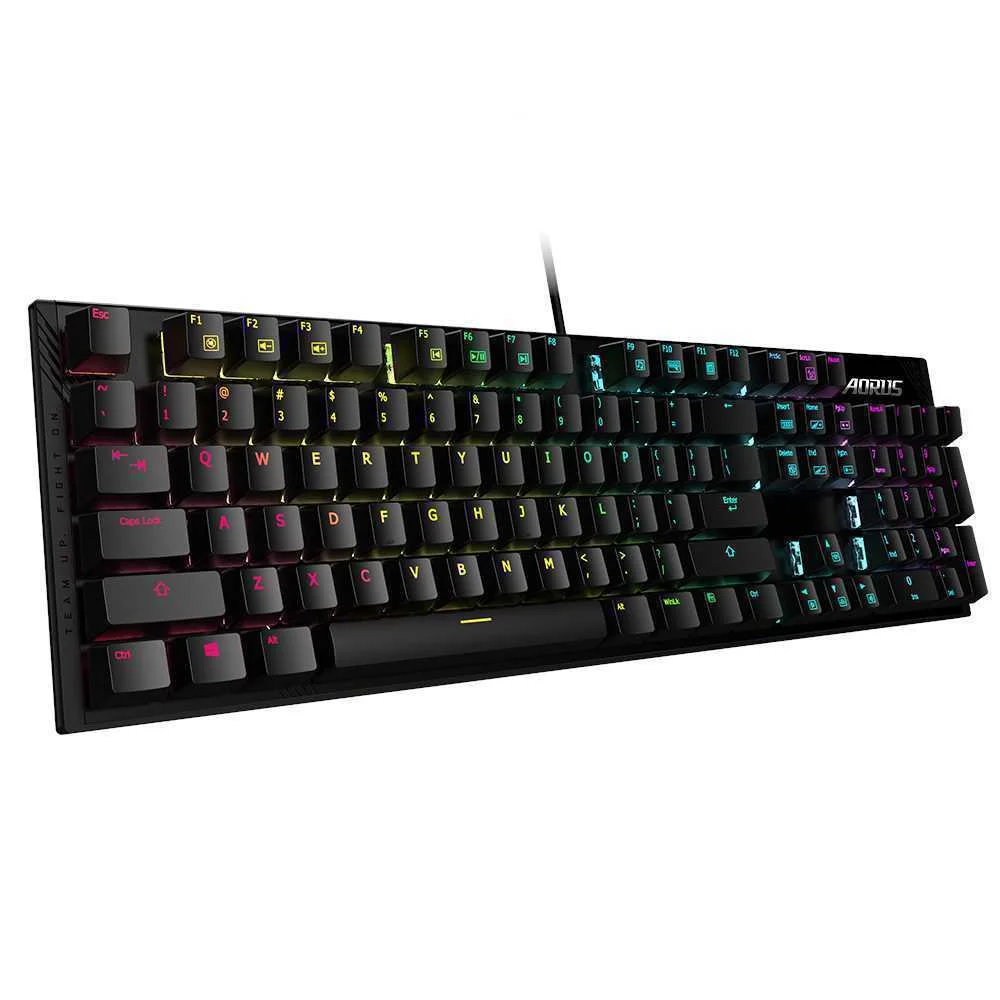 Gigabyte Aorus K1 Teclado Usb Qwerty Inglês Preto
