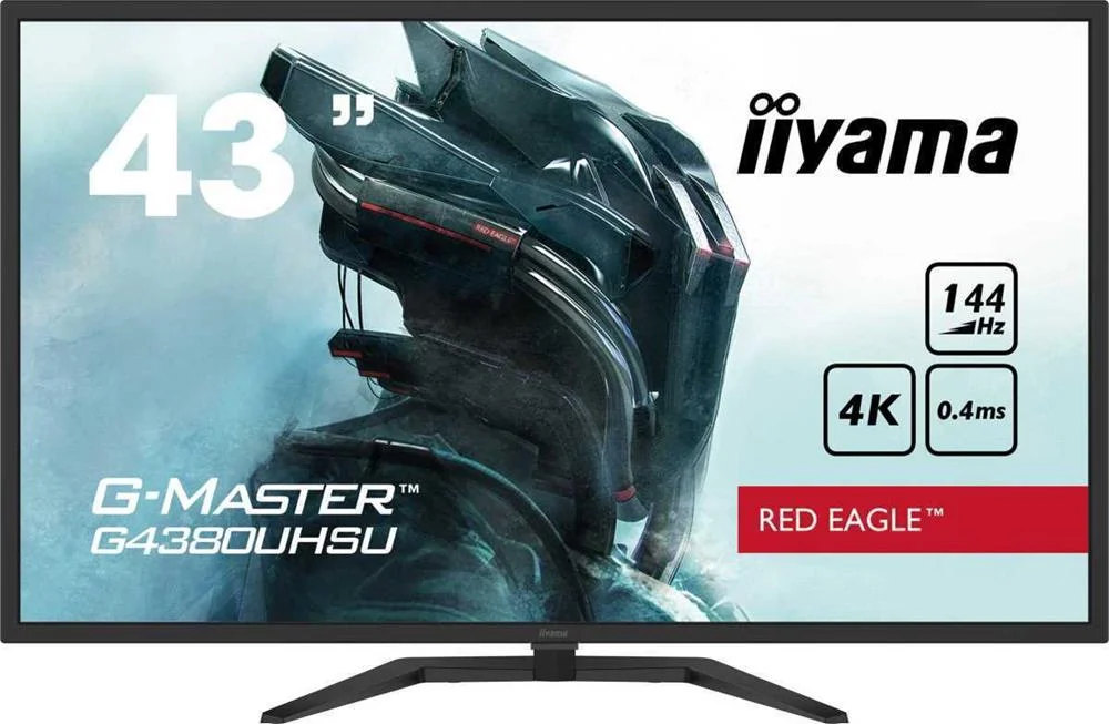 Iiyama 108cm  (43")   G4380uhsu-B1 16:9  2xhdmi+Dp+Usb Black