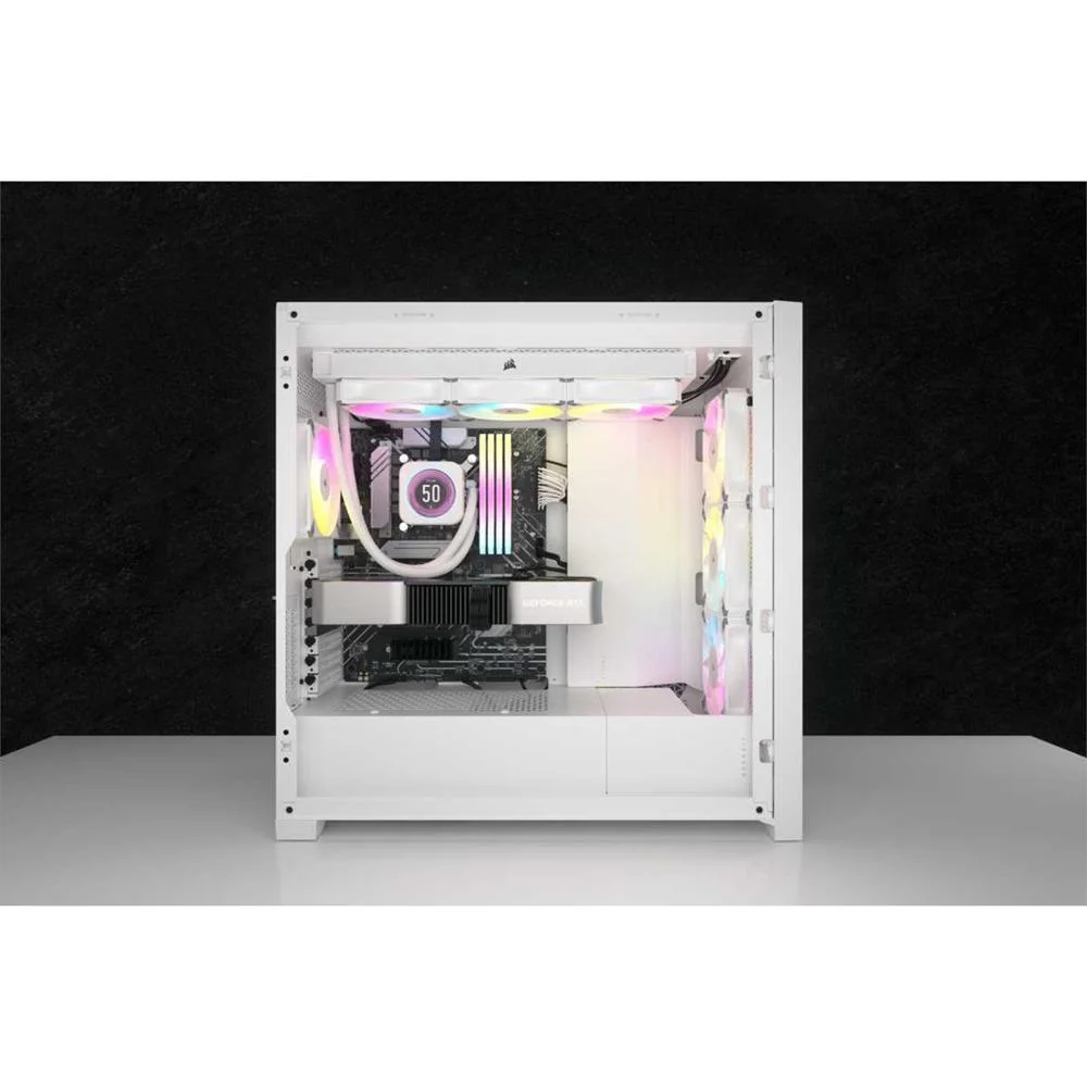 Corsair Wak Cooling Hydro H150i Icue Elite Lcd Xt White360