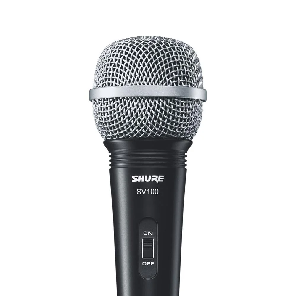 Shure Sv100 Microfone Preto Microfone de Palco
