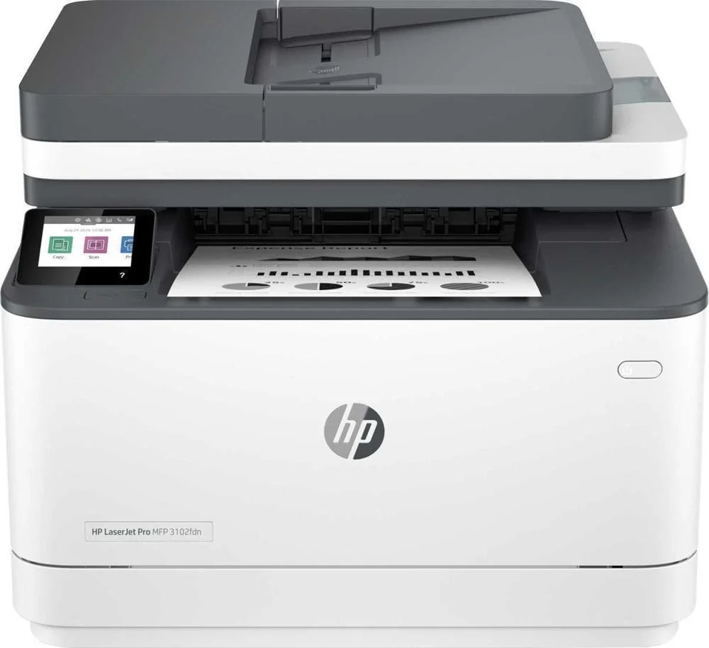 Hp Laserjet Multifunções Pro 3102fdn. Preto e Bra.