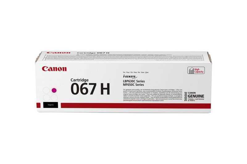 Canon 067h Toner 1 Unidade(S) Original Magenta