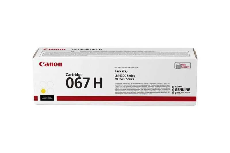 Canon 067h Toner 1 Unidade(S) Original Amarelo