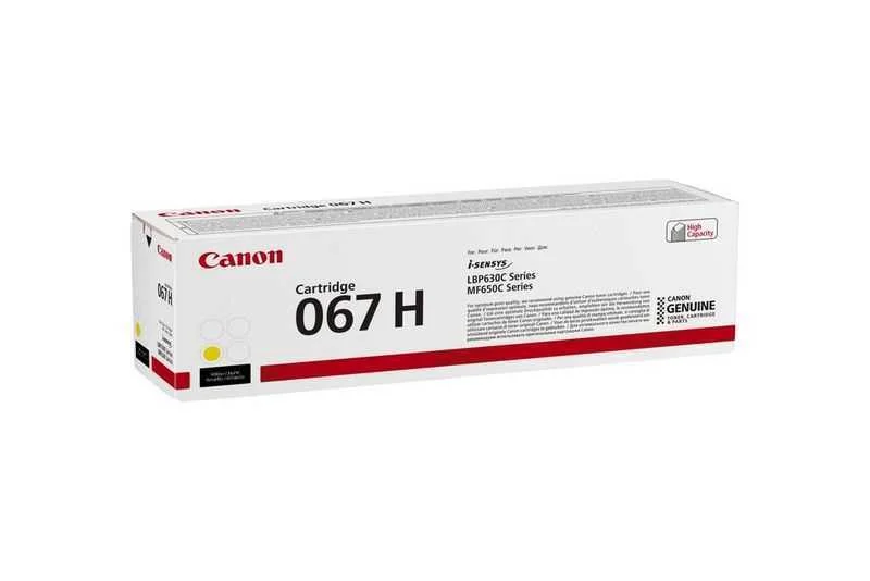 Canon 067h Toner 1 Unidade(S) Original Amarelo