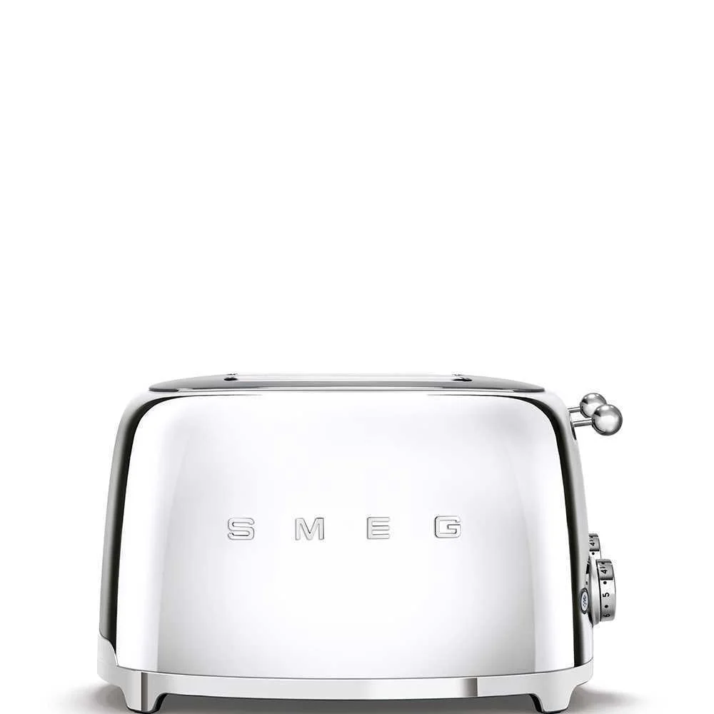 Smeg Toaster 4x4 50?style Chrome Tsf03sseu