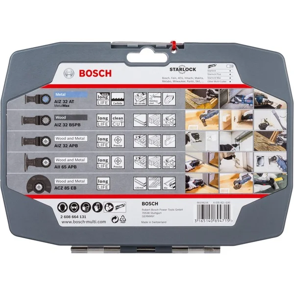 Bosch Starlock-Set Best Of Cutting 5 Piece