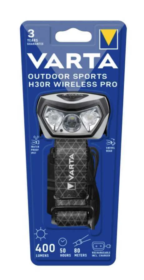 Flashlight Sports H30r Pro - Varta