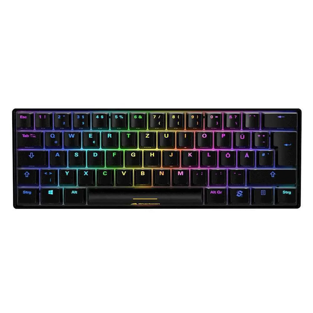 Sharkoon Gaming Tastatur Skiller Sgk50s4  Schwarz-Rot