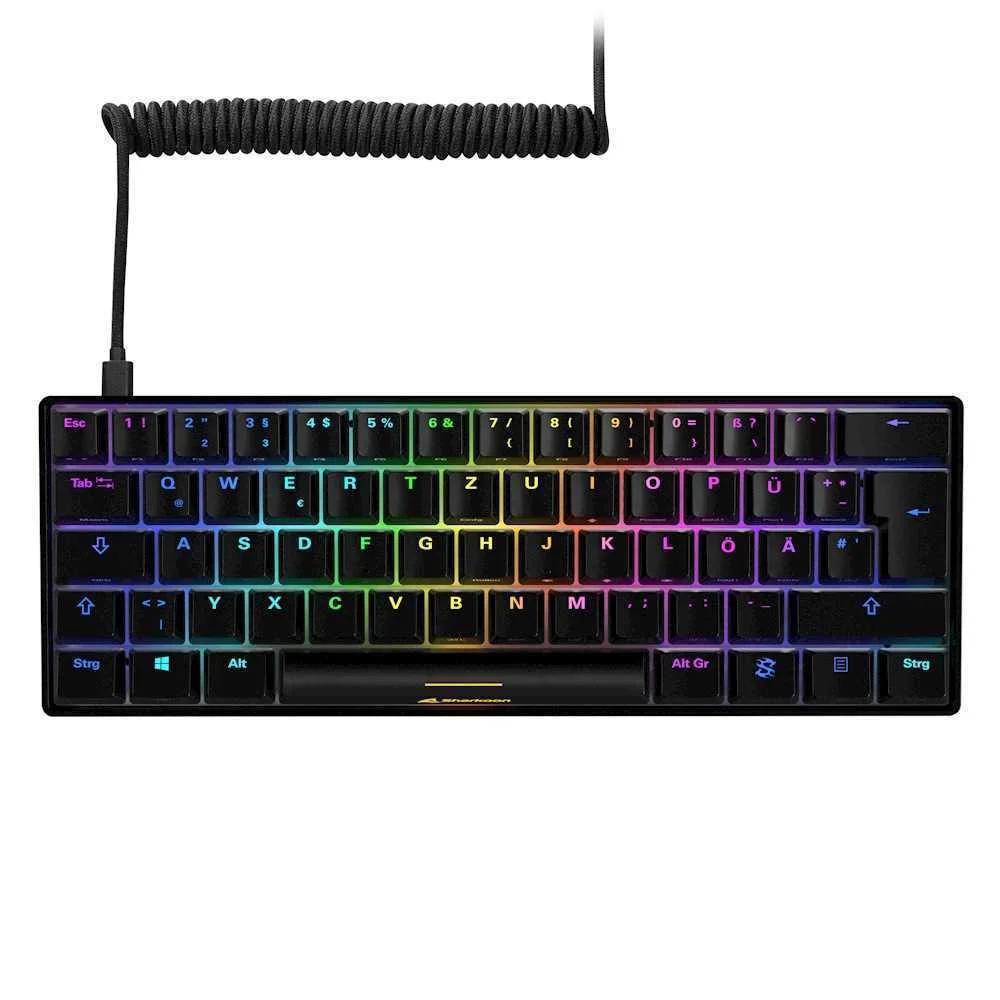 Sharkoon Gaming Tastatur Skiller Sgk50s4  Schwarz-Rot