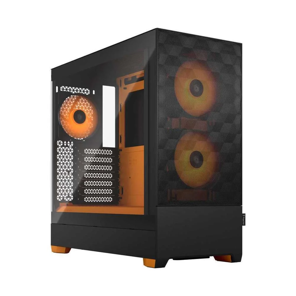 FRACTAL DESIGN POP AIR TOWER PRETO, LARANJA