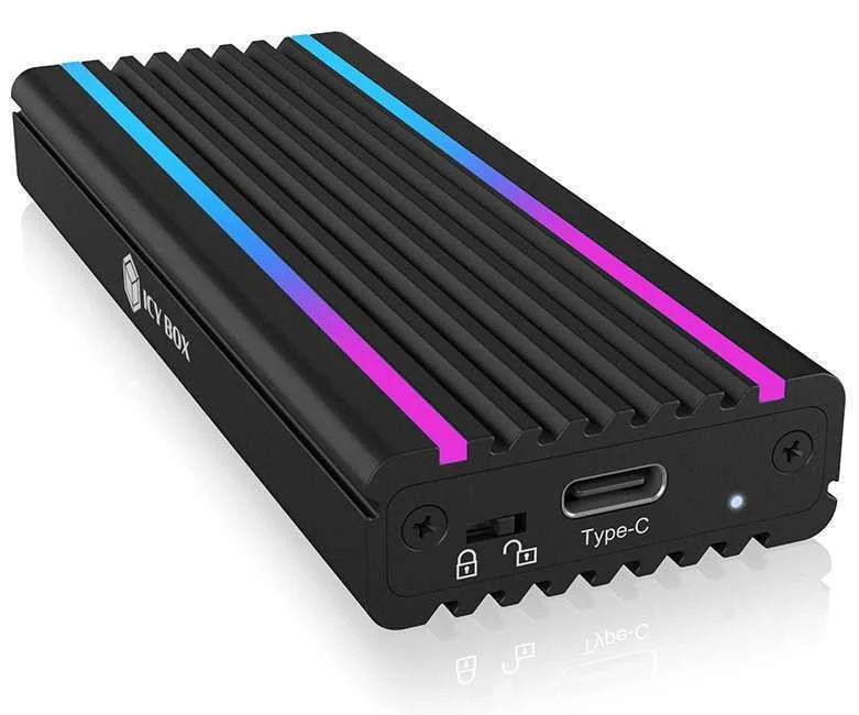 ICY BOX IB-1824ML-C31 COMPARTIMENTO SSD PRETO M.2