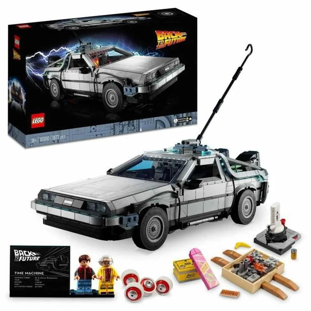 Playset Lego 10300 Back To The Future Time Machine 