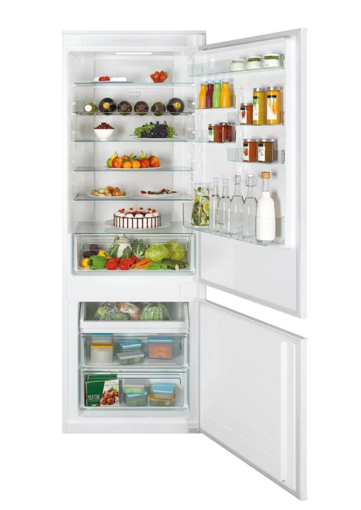Frigorífico Combinado Encastre 364l Cbt7719fw Branco - Candy